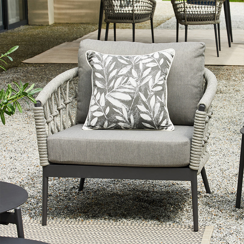 Modern and Comfy 3-Piece Outdoor Sofa Set - Polyester Rope Weave for  Outdoor/Garden, Balcony, and Patio. Durable and Stylish Patio Conversation  Sets for Outdoor Living